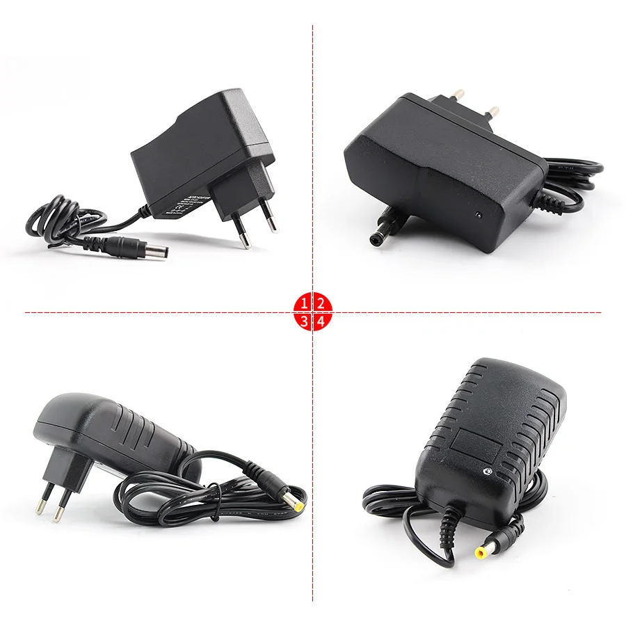 

12V 1A 2A 3A DC Power Adapter AC To 12 VOLT LED Charger EU US Plug Universal Power Adapter 12V 1A 2A 3A LED Strip Lamp Charger