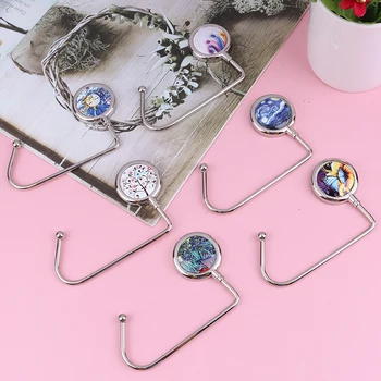 

1PC Convenient Table Bag Hanger Multifunction Anti Slip Space Saving Hook Straight