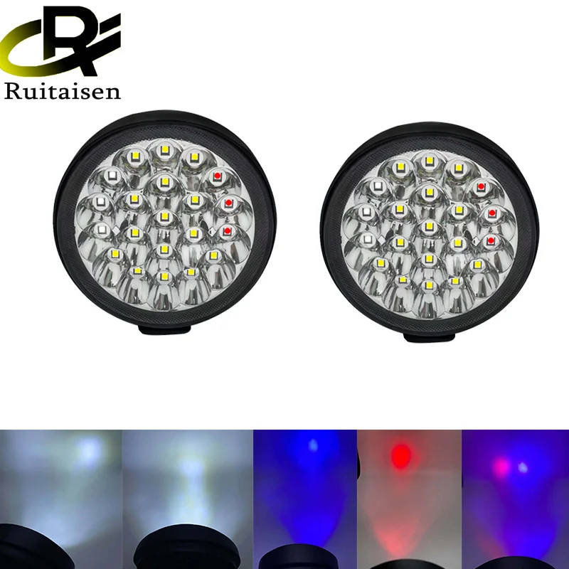 

High Brightness Motorcycles Square LED bulb Moto Projector Headlights