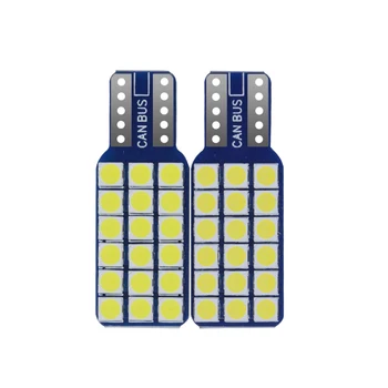 

2PCS T10 Car LED T10 3030 18SMD Wedge Parker Side Light Bulbs W5W 194 168 12V