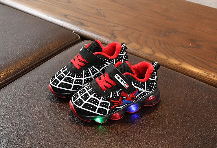 New 2022 Children Shoes for Girl Colorful Led luminous with Light Kids Dance Light Up Sneakers Spring Warm Shoes for Boy Gifts children's shoes for adults