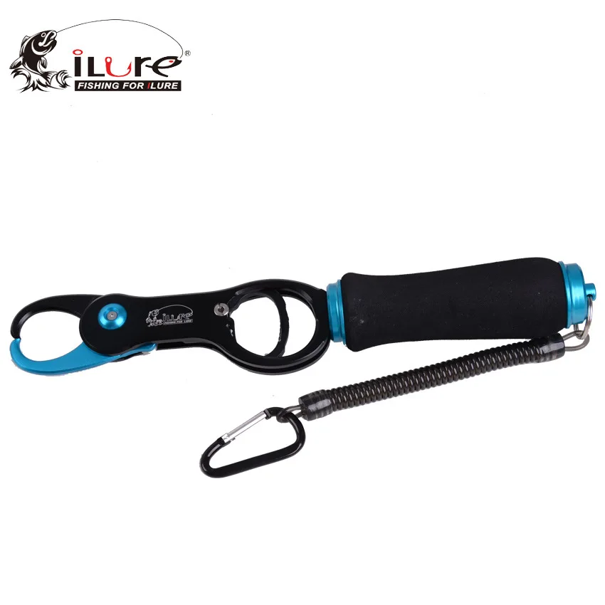 

Ilure Fishing Gear Alumimum Not with Said Fish Grip Fish Lip Grip with Connecting Rope for Fishing Rod-