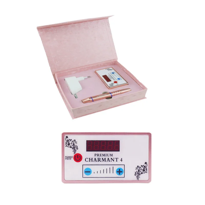  Digital Permanent Tattoo Eyebrow Lip Eye Liner Pen Makeup Tattoo Machine Device with Tool Head