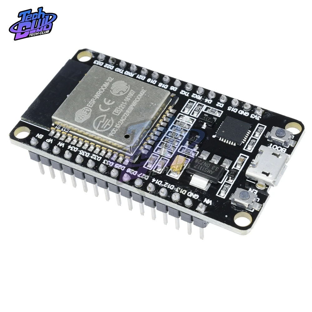 ESP32 ESP-32 ESP32S ESP-32S CP2102 беспроводной WiFi Bluetooth макетная плата Micro USB двухъядерный усилитель мощности фильтрующий модуль