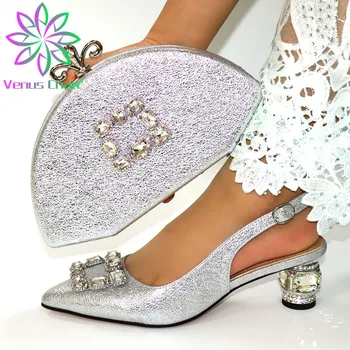 

African Shoes And Bags To Match Set High Quality Womwn Shoes And Bag Sets Italian Shoes And Bag Set For Party