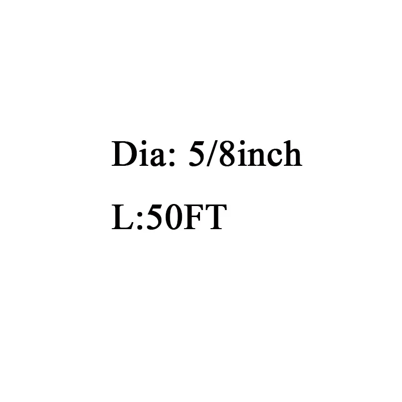 5-8inch-50ft 16.5FT-50FT черный DockLine лодка Док-линия двойной плетеный нейлон швартовной канат якорный канат ультра сильные док-линии - Цвет: 5-8inch-50ft