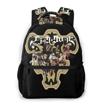 

Black Clover Shoulder Bag for Teenage Black Clover Squad Fashion Students Backpack