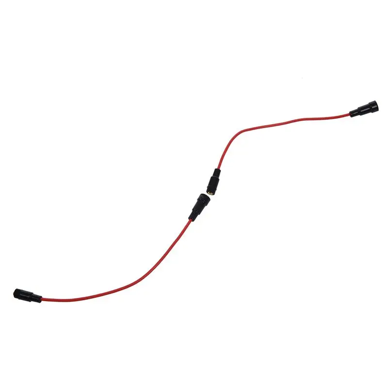 Top-10pcs 5x20 мм AGC держатель предохранителя чехол в линии винт тип с 22AWG провода кабель