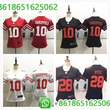 Сшитые женские футболки в стиле Сан-Франсиско Jimmy Garoppolo для женщин