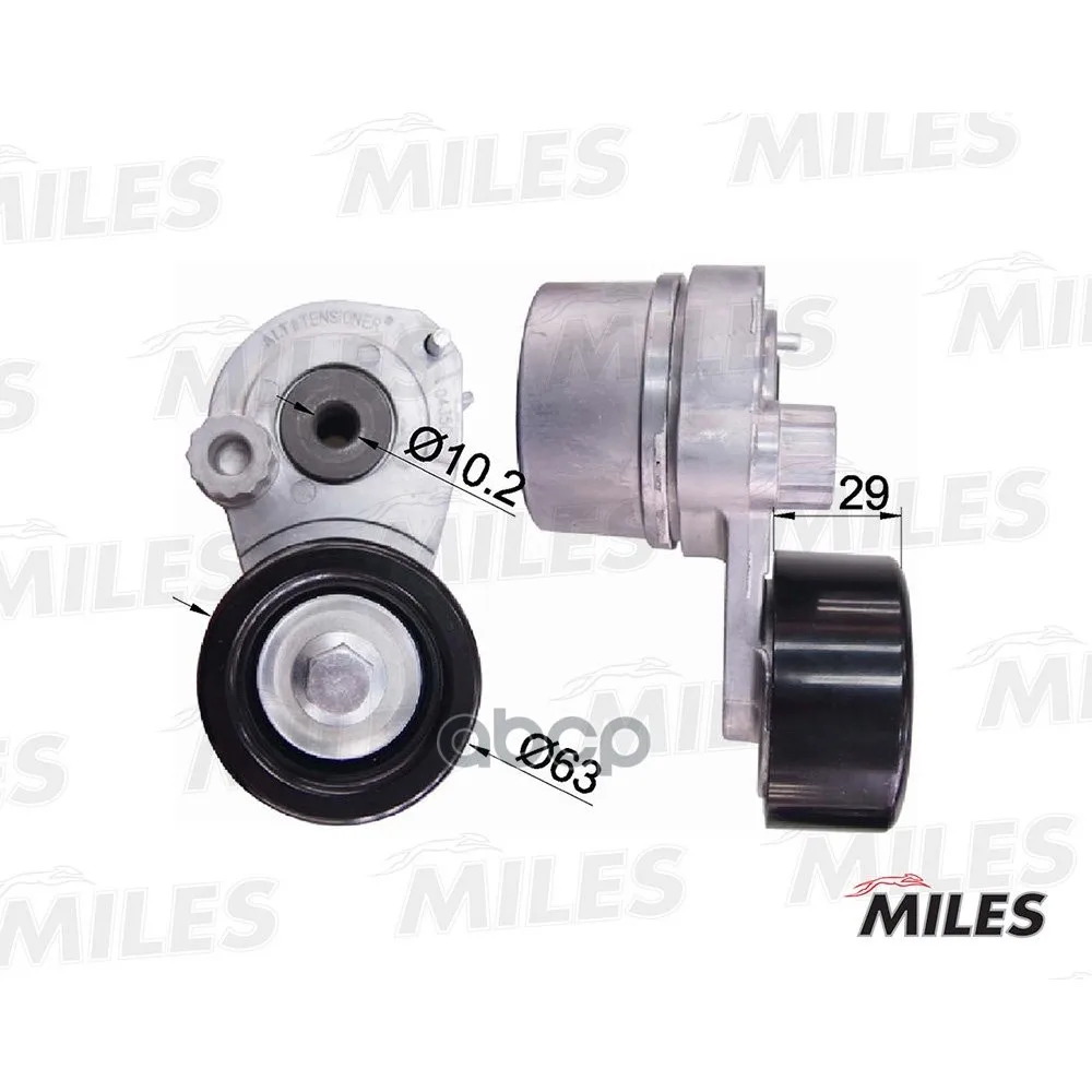 Натяжитель Ремня Приводного Opel Astra H/Zafira 1.6/1.8 Miles Ag00289 Miles арт. AG00289