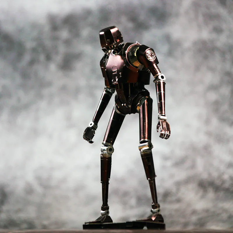 DIY металлическая головоломка Сборная модель K-2SO робот