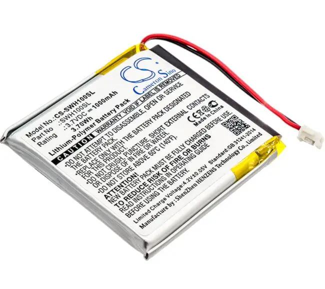 Cameron sino 1000 мАч батарея для Fit модели SONY WH-1000xM3 номер детали SONY SP 624038 беспроводная гарнитура батарея
