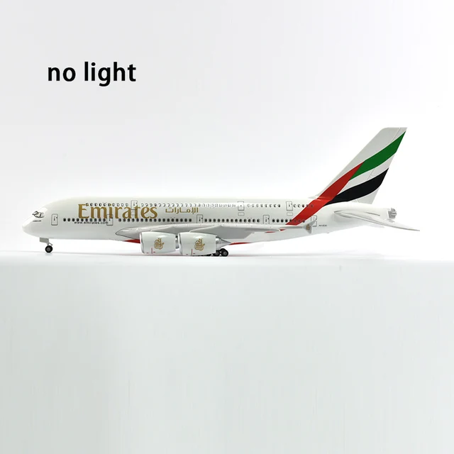 High Quality And Super Exquisite 1:160 Resin Aviation Airplane Model A380  Airbus With LED Lights And Gift Box Desktop Decoration|Diecasts & Toy  Vehicles| - AliExpress