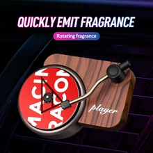 Автомобильные аксессуары рекордер стиль автомобильный освежитель воздуха выход духи вентиляторный освежитель воздуха в автомобиль кондиционер-диффузор