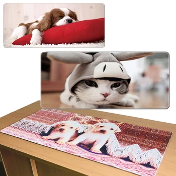 

Customized 2020 Gaming Accessories New Rubber Soft Mat Desk Pad For Overwatch World Of Warcraft CSGO Locked Edge Fasion Pads