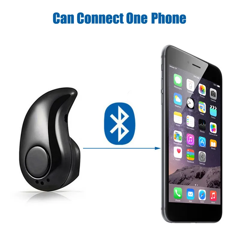 S530 wireless bluetooth Mini Wireless Bluetooth Headset with Microphone handsfree Earphone For Huawei iPhone samsung | Электроника