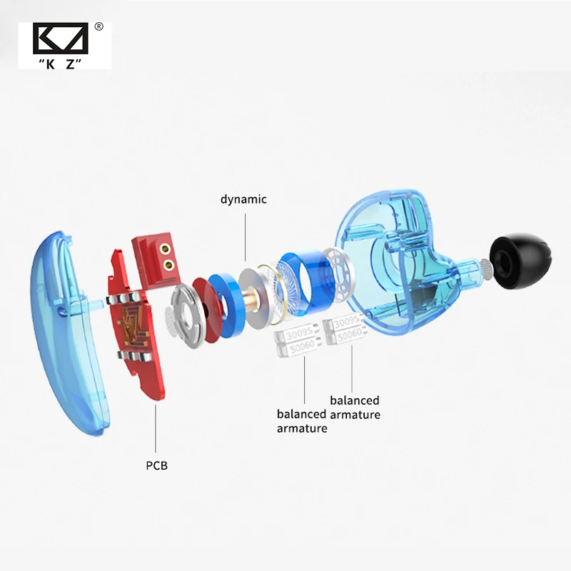 KZ ZS10 1DD с 4BA гибридные наушники-вкладыши HIFI DJ Monito спортивные наушники для бега 5 приводных устройств гарнитура вкладыши KZ AS10 AS06 ZSN