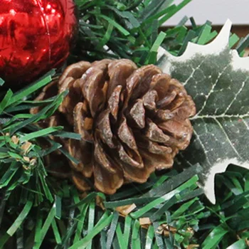 

30cm Christmas Wreath Front Door Hanging Garland Holiday Home Decorations High Quality Materials Christmas Wreath