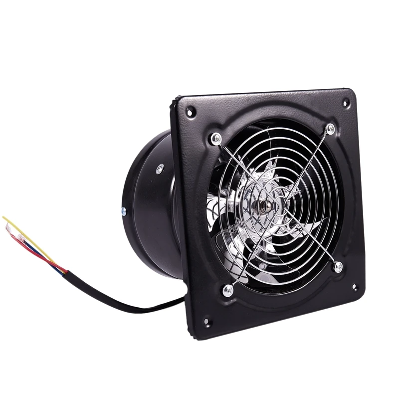220V Вытяжной вентилятор 6 дюймов вентиляции Подвесной Настенный низкая Шум дома