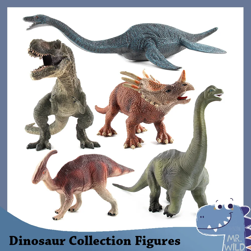 13 estilos acción y figuras de juguete MODELO DE Brachiosaurus plesiosaurio dinosaurio dragón dinosaurio colección Animal juguete de modelo de colección