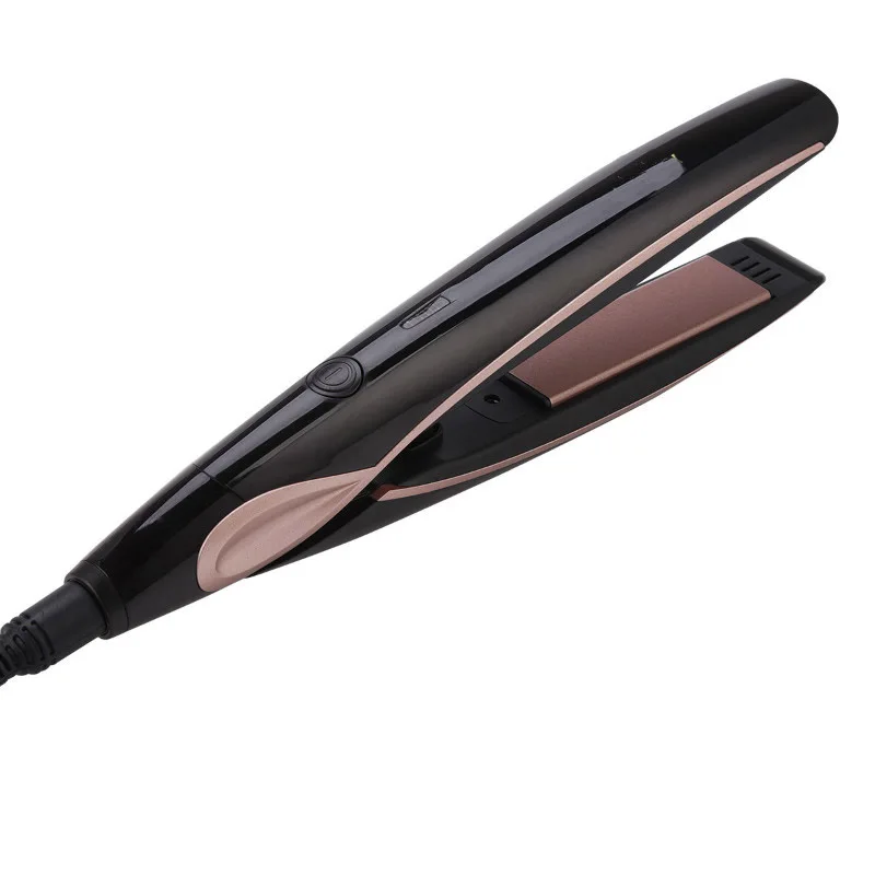 Alisadores de Cabelo Ferro e Curling Ferro com Display 2 em 1 Cerâmica Plana Straighteners Curls Ferros Lcd 5 Alisadores de cabelo 2 em 1 cerâmica