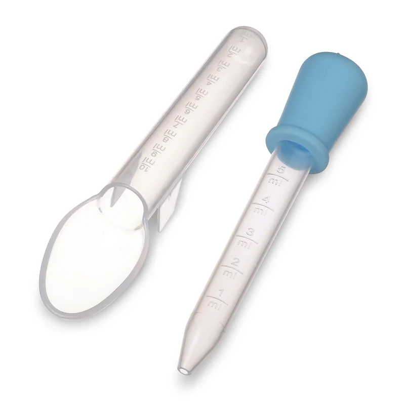 

Baby Products Multi-functional with Stand Measuring Infants Children Anti Choking Dropper Type Feed Medication Utensil Set