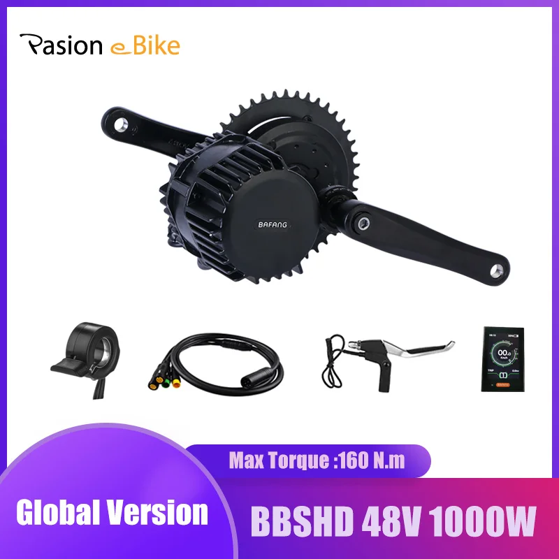 bafang 48v 1000w bbshd ebike kit