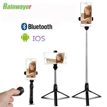 Регулируемая Bluetooth селфи палка с дистанционным управлением Автоспуск штатив Мобильный телефон селфи штативы-палки видео Поддержка