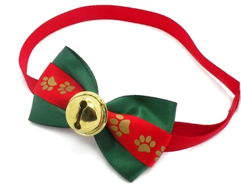 

(100pc/lot )Christmas Holiday Bell Bow Ties Cute Neckties Pet Puppy Dog Cat Ties Accessories Grooming Supplies LY05