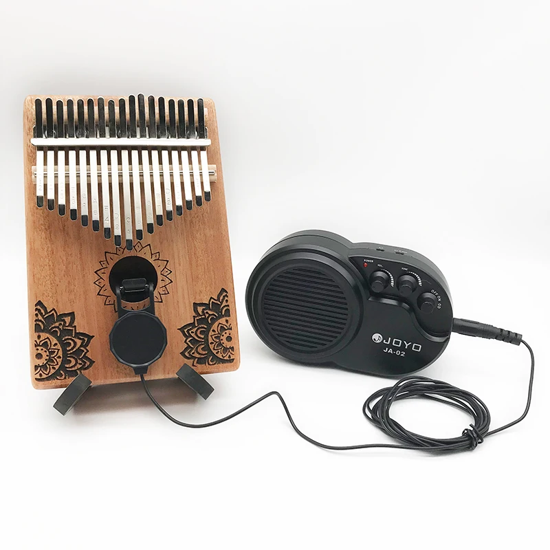 

kalimba 17keys for beginner Electric case thumb piano with sound pickup