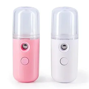

Mini 30ml Humidifier Diffuser Nano Face Spray Mist Sprayer Facial Body Nebulizer Steamer Moisturizing Humidifier Skin Care USB