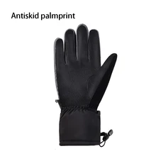 Лыжные перчатки толстый холодный Хизер водонепроницаемый Изолированный противоскользящий для улицы мотоцикл зимние спортивные теплые ветроустойчивый сноуборд варежки