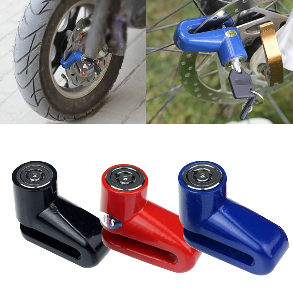 Портативный прочный сверхмощный мотоцикл горный велосипед E-Bike дисковый тормоз безопасности Противоугонный замок всепогодный горячий Бутик