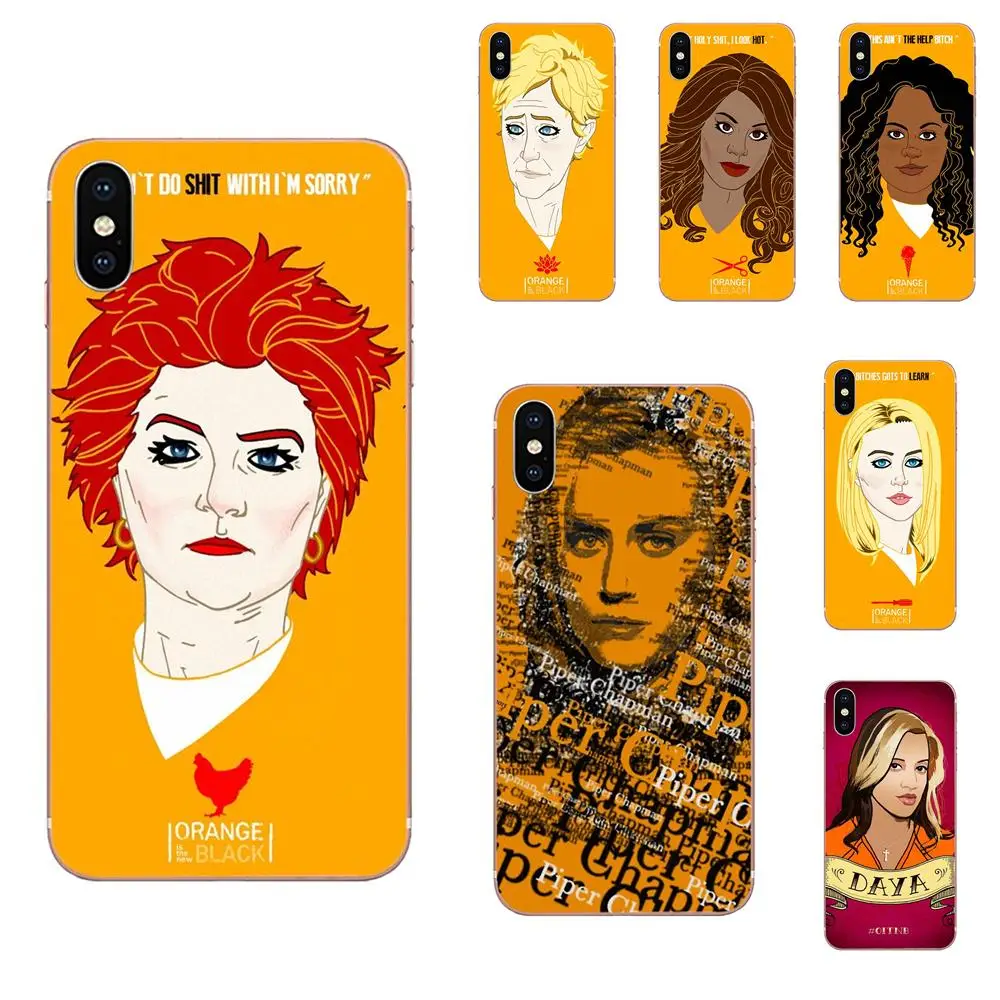 Прозрачный мягкий чехол Orange Is The New Black Meme для Galaxy A01 A51 A71 S20 Plus S11 S11E S10 | Мобильные