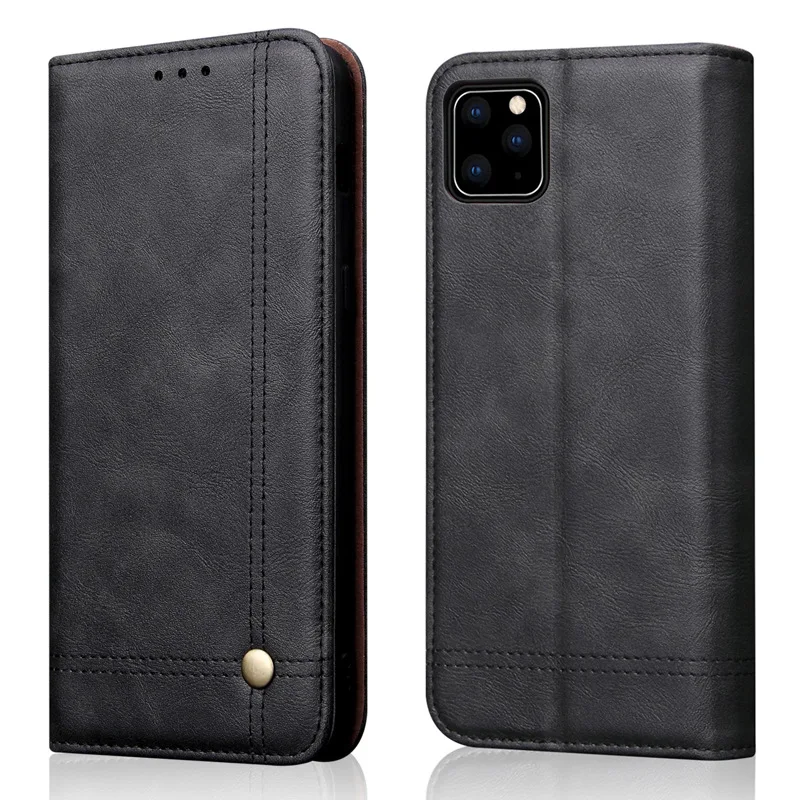 Чехол из искусственной кожи для iPhone 11 Pro X XR XS Max откидной бумажник держатель карт на магнитах чехол для телефона iPhone 5 SE 6 6s 7 8 Plus Coque