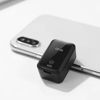 

New Gf-09 Mini Gps Tracker App Control Theft Protection Locator Magnetic Voice Recorder for Vehicle / Car / Person Location