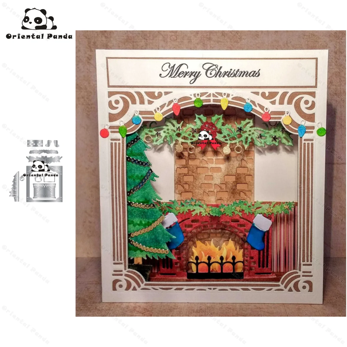 Новый костюм для рождественского дома металлические режущие штампы diy