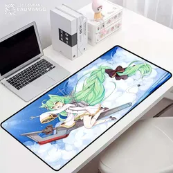 Azur lane grande yugioh playmat anti deslizamento esteira do mouse do computador almofada bonito mousepad anime tapete acessórios de mesa do computador teclado jogos