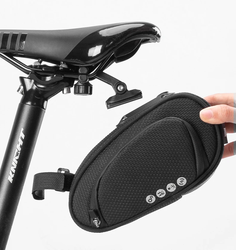 Sacoche De Selle De Vélo / VTT – Sacoche Arrière De Siège – Pratique Et Légère (71g)