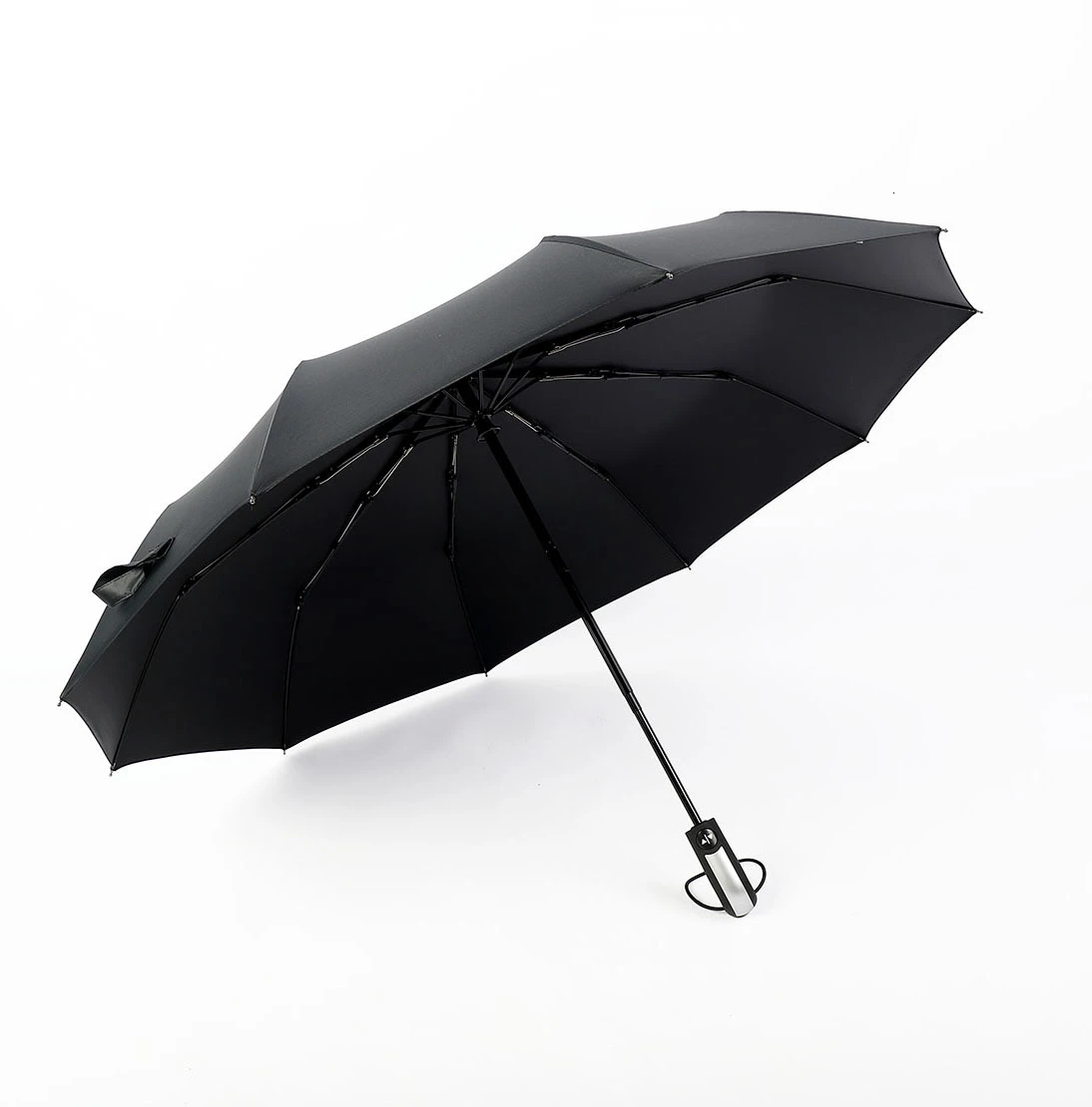 Wind Resistant Three Folding Automatic Umbrella Rain Women Auto Luxury Big Windproof Umbrellas Men Frame Windproof 10K Parasol