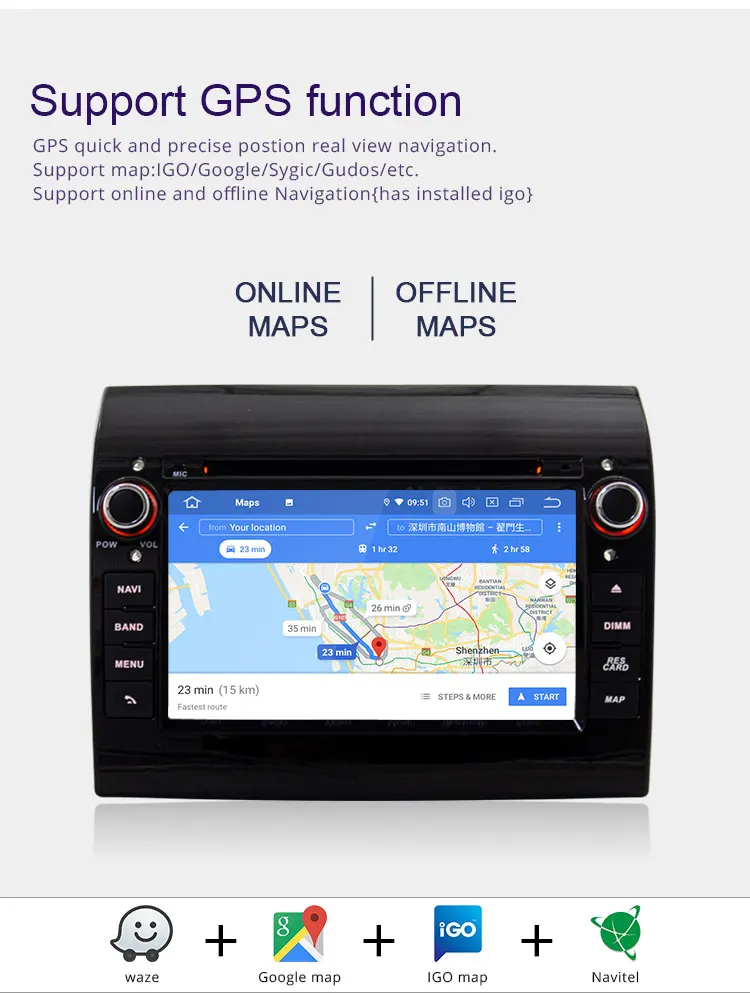 Clearance TOPBSNA Android 9.0 Car Multimedia Player GPS For Fiat Ducato 2008-2015 CITROEN Jumper PEUGEOT Boxer 1 Din Car Radio Stereo WIFI 5