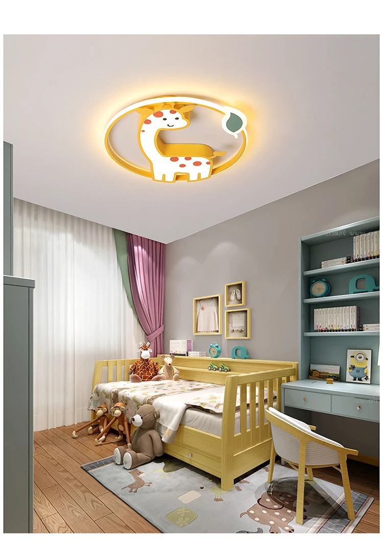 Baby Cartoon Ceiling Lights Modern Led Lamp