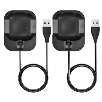 

for Fitbit Versa2 Portable Charging Stand Smart Watch Charging Dock(2Pcs)