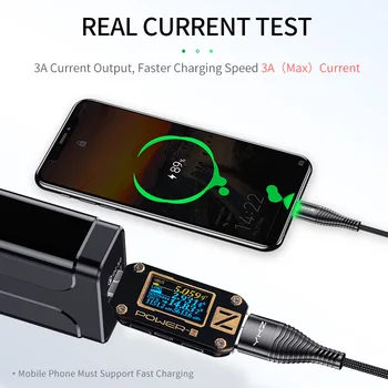 USB Type C Fast Charging Cable with Light Cell Phones & Accessories