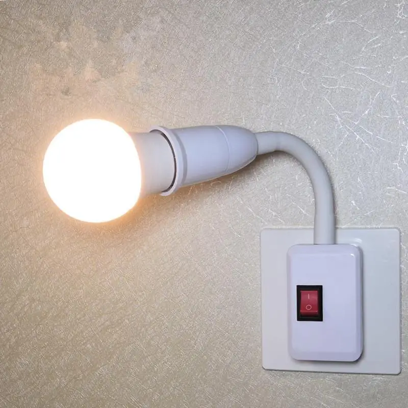 DishyKooker 220V энергосберегающий светильник лампы основного штепселя переключатель без лампы длиной 20 см