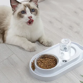 

Pet Cat Bowl Drinking Fountain Dog Automatic Water Feeder Container Dispenser For Kitten Eating Food Dish Pet Supplies Products