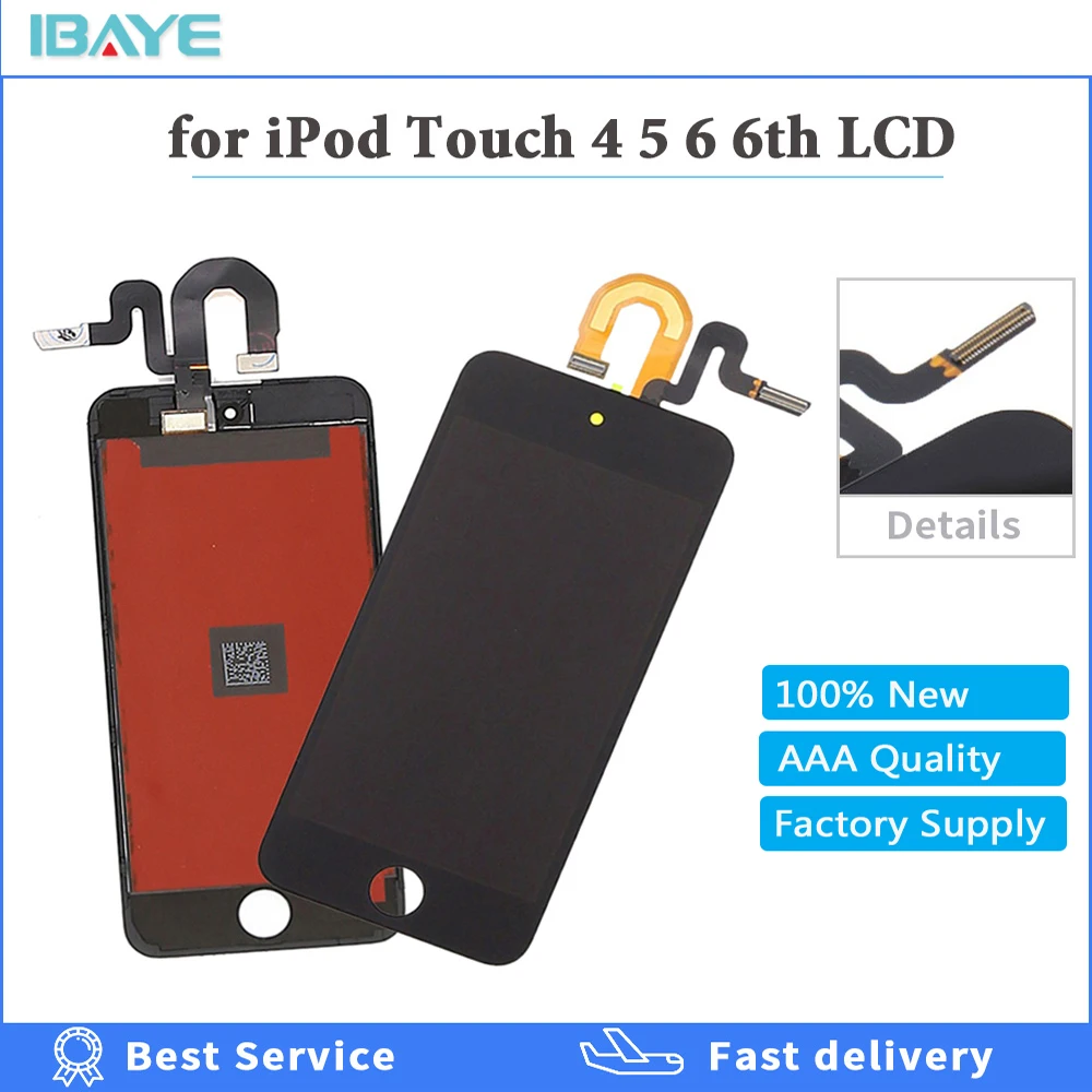 AAA+Display for iPod Touch 4 5 6 6th Screen Digitizer Assembly 5th Gen Generation A1421 A1509 |