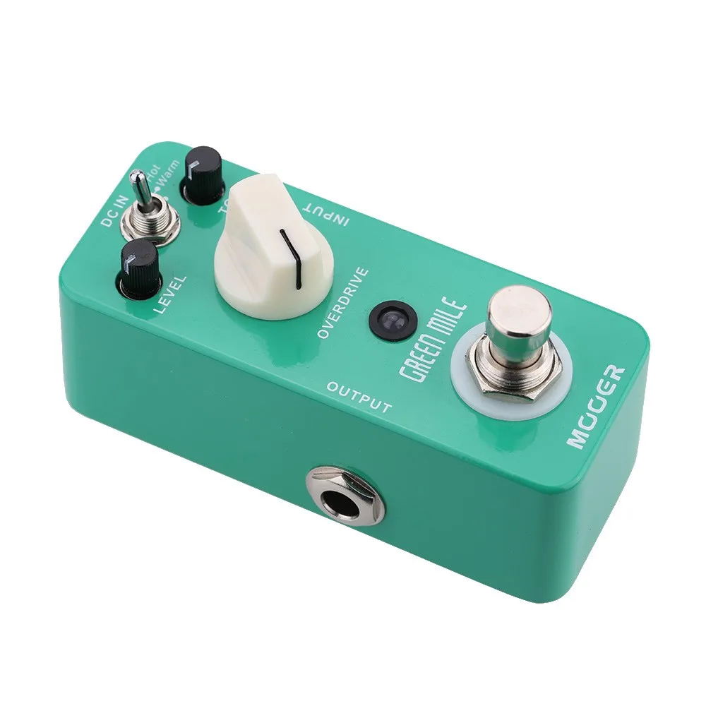 

Mooer Green Mile Micro Mini Overdrive Electric Guitar Effect Pedal True Bypass