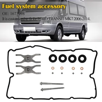 

Rocker Cover Gasket Injector Seal Washer O-Ring Clamp Bolts 1673998 Fuel system Accessory For FORD TRANSIT