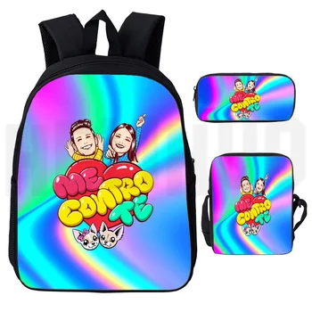 

Backpack ME CONTRO TE Children Kawaii Cartoon School Bags Student BookBag Girls Travel backpack Women Ketchum Mochila Anime Bags
